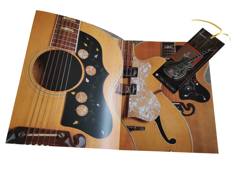 Eclipse Print Solutions Entertainment Memorabilia: Music Treasures auction catalogue inside spread